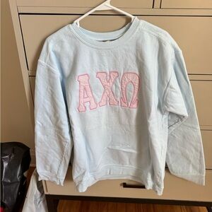 Alpha chi omega comfort colors sweatshirt